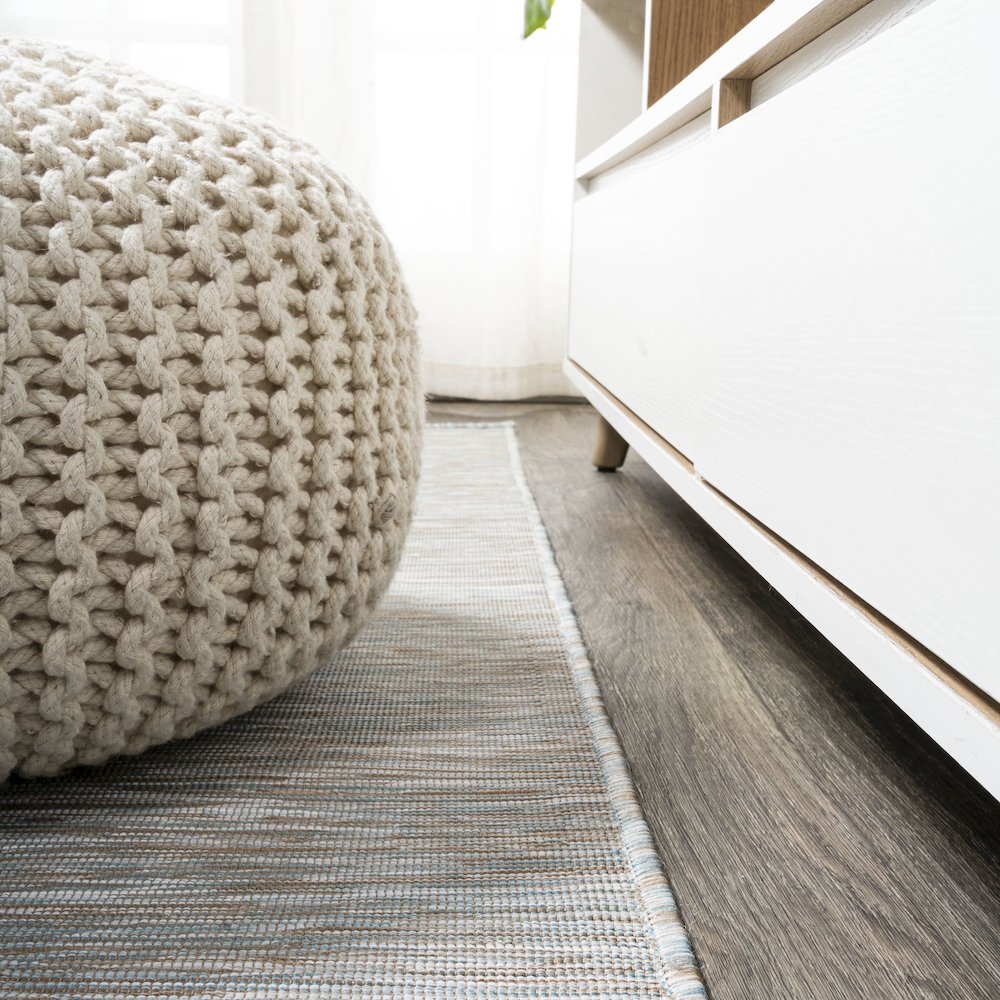 Ethan Modern Flatweave Solid Area Rug
