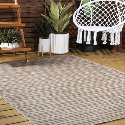 Finn Modern Farmhouse Pinstripe Area Rug