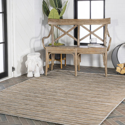Finn Modern Farmhouse Pinstripe Area Rug