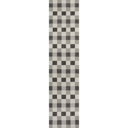 Darcy Traditional Geometric Bold Gingham Indoor/Outdoor Area Rug