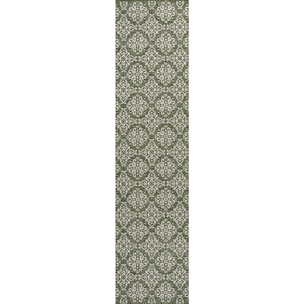 Amora Traditional Mediterranean Tile Design Indoor/Outdoor Area Rug