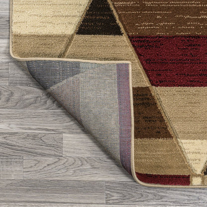 Kehoe Retro Diamonds Geometric Area Rug