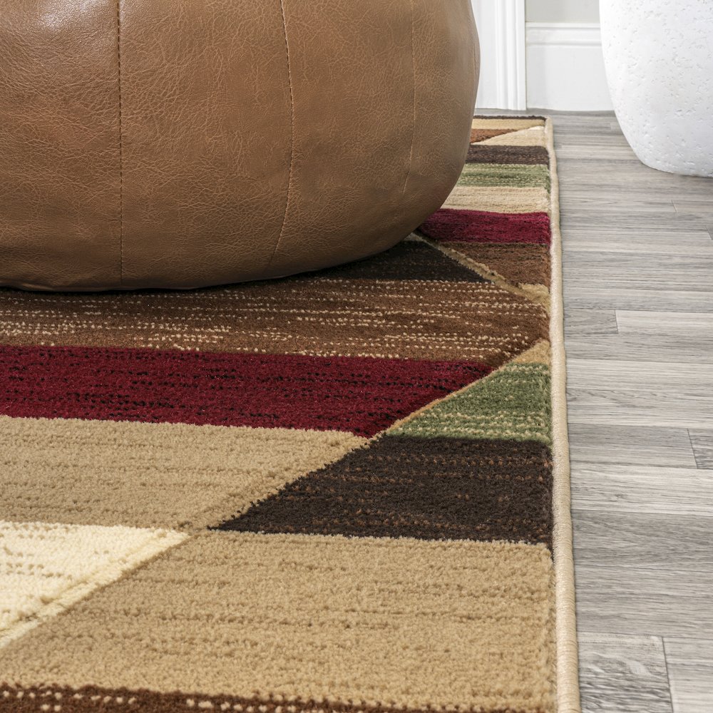 Kehoe Retro Diamonds Geometric Area Rug
