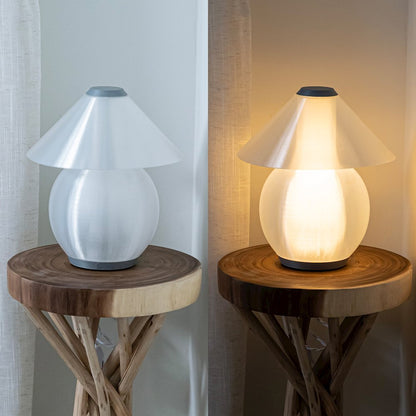 Opal Modern Contemporary Plant-Based Pla 3D Printed Dimmable Led Table Lamp