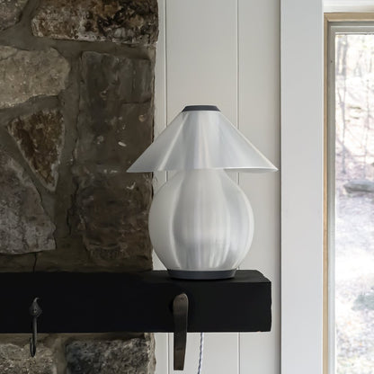Opal Modern Contemporary Plant-Based Pla 3D Printed Dimmable Led Table Lamp
