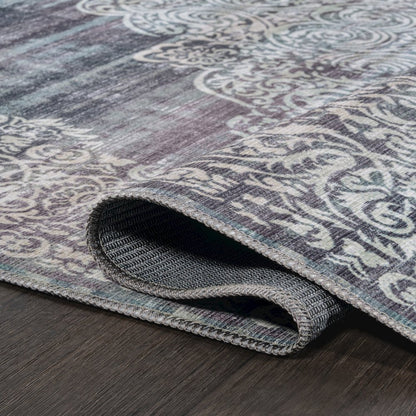 Regis Bohemian Medallion Machine-Washable Runner Rug
