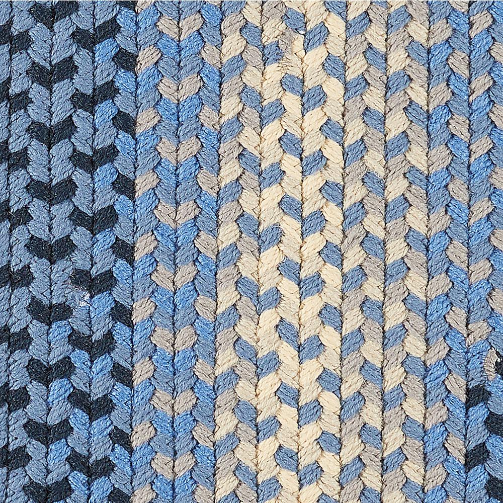Twin River Blue Multi 4X6 Oval