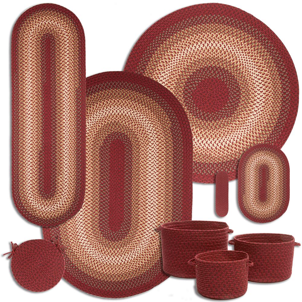 Twin River Red Multi 10' Round