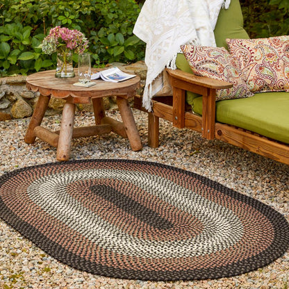 Twin River Black Multi 10' Round