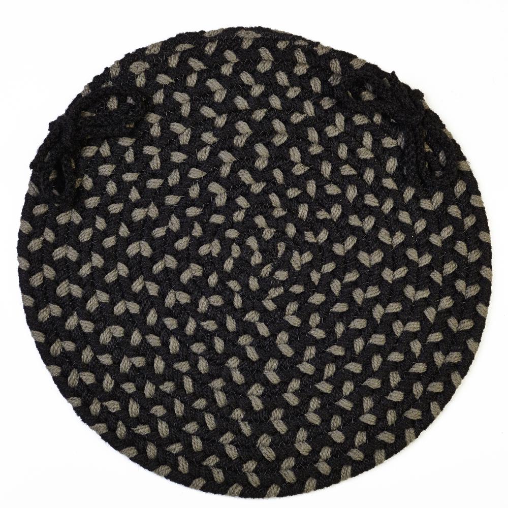 Manhattan Black Satin C/P's Set-of-4