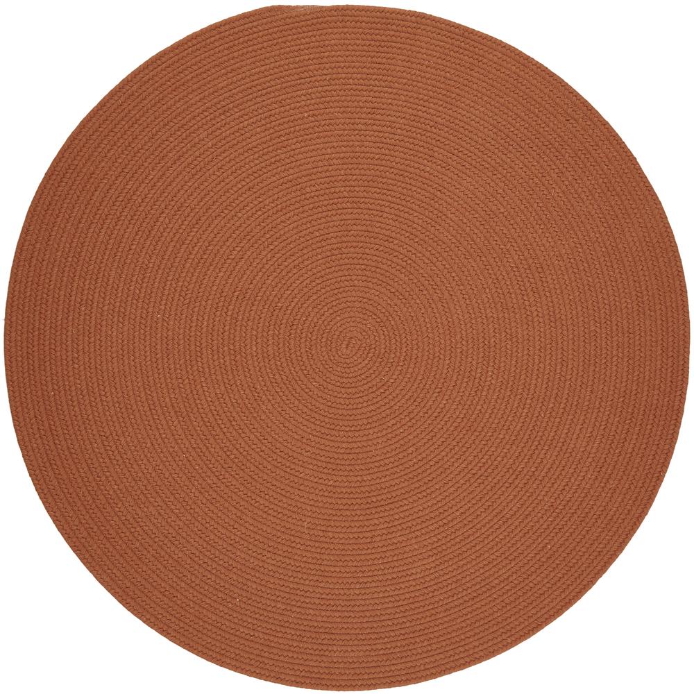 Solid Terra Cotta Wool 10' Round