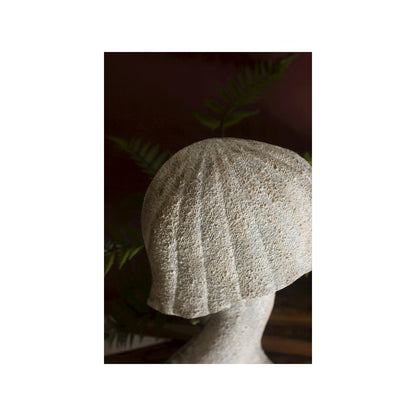 Set Of Three Rustic Metal Mushrooms