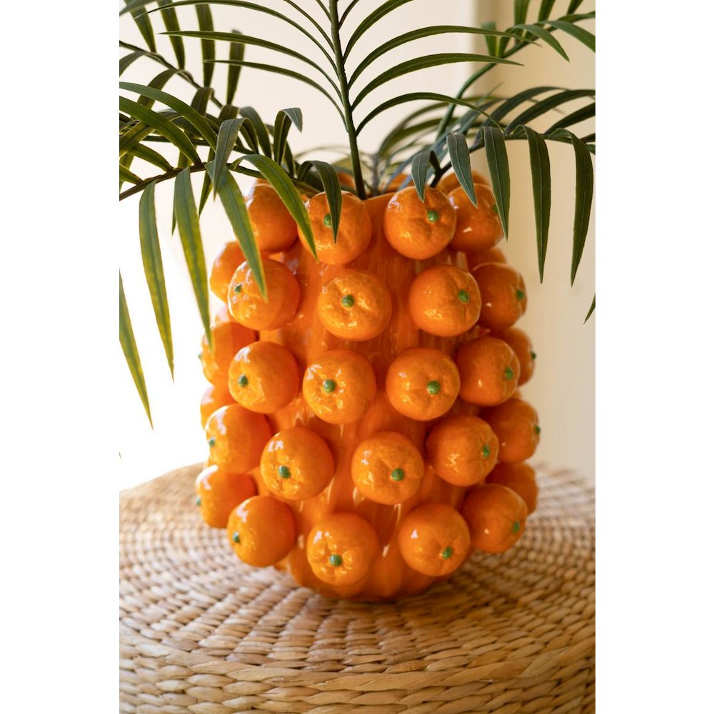 Ceramic Oranges Vase