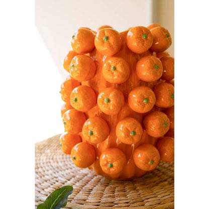 Ceramic Oranges Vase