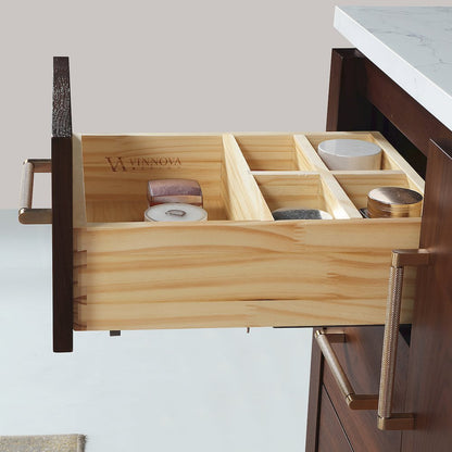 San 48" Free-standing Single Bath Vanity in Natural Walnut