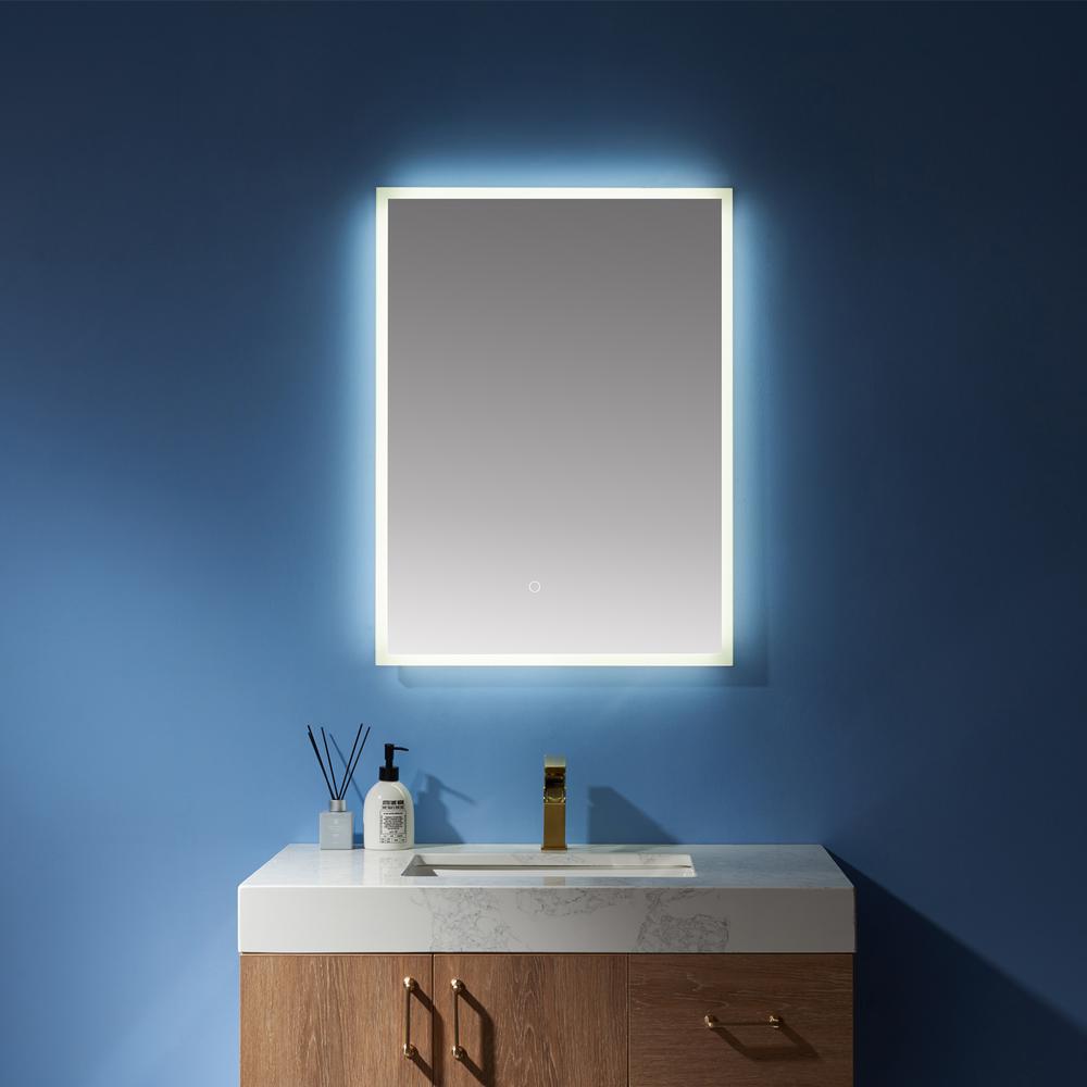 24''  Rectangle Illuminated Bathroom/Vanity Wall Mirror
