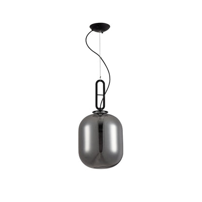Bethel International Single Pendant Lighting in Matte Black Color