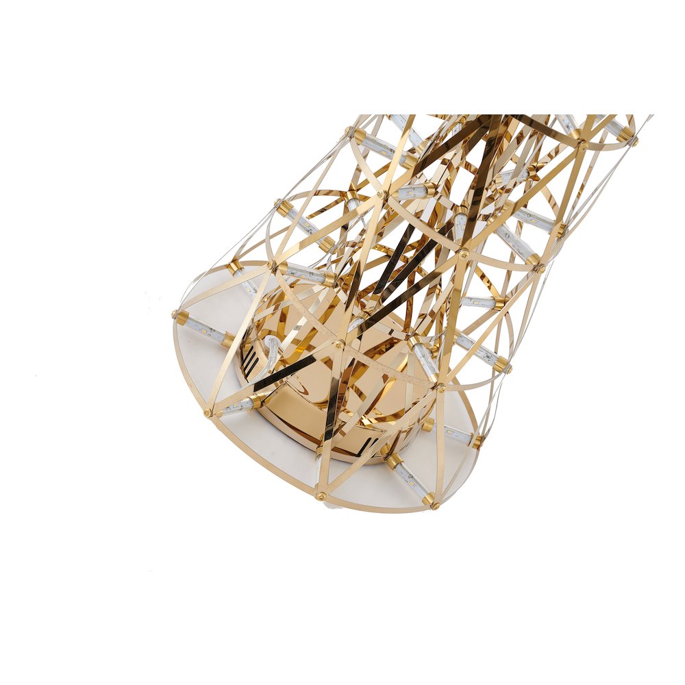 56-Light Gold LED Stainless Steel table Lamp