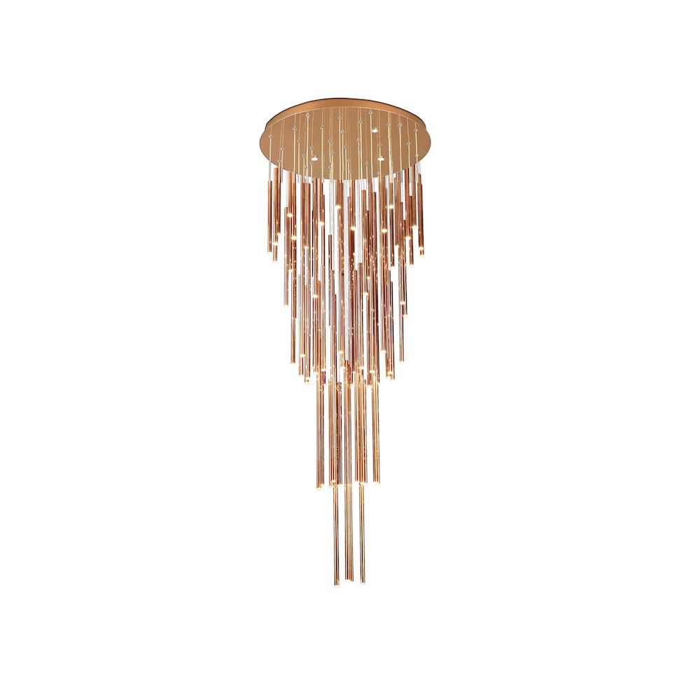 Bethel International Chandelier in Gold Color