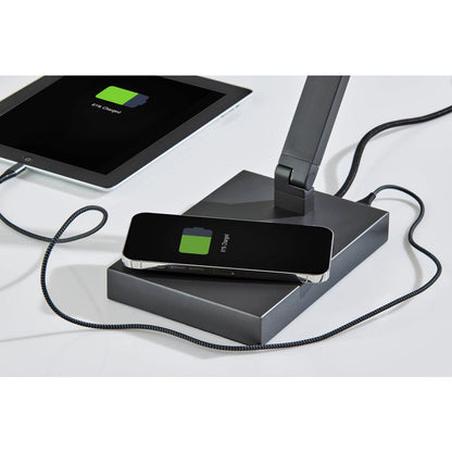 Newman Task Lamp w. Wireless Charging