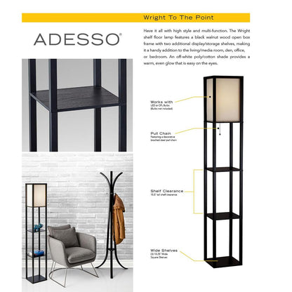 Wright Shelf Floor Lamp