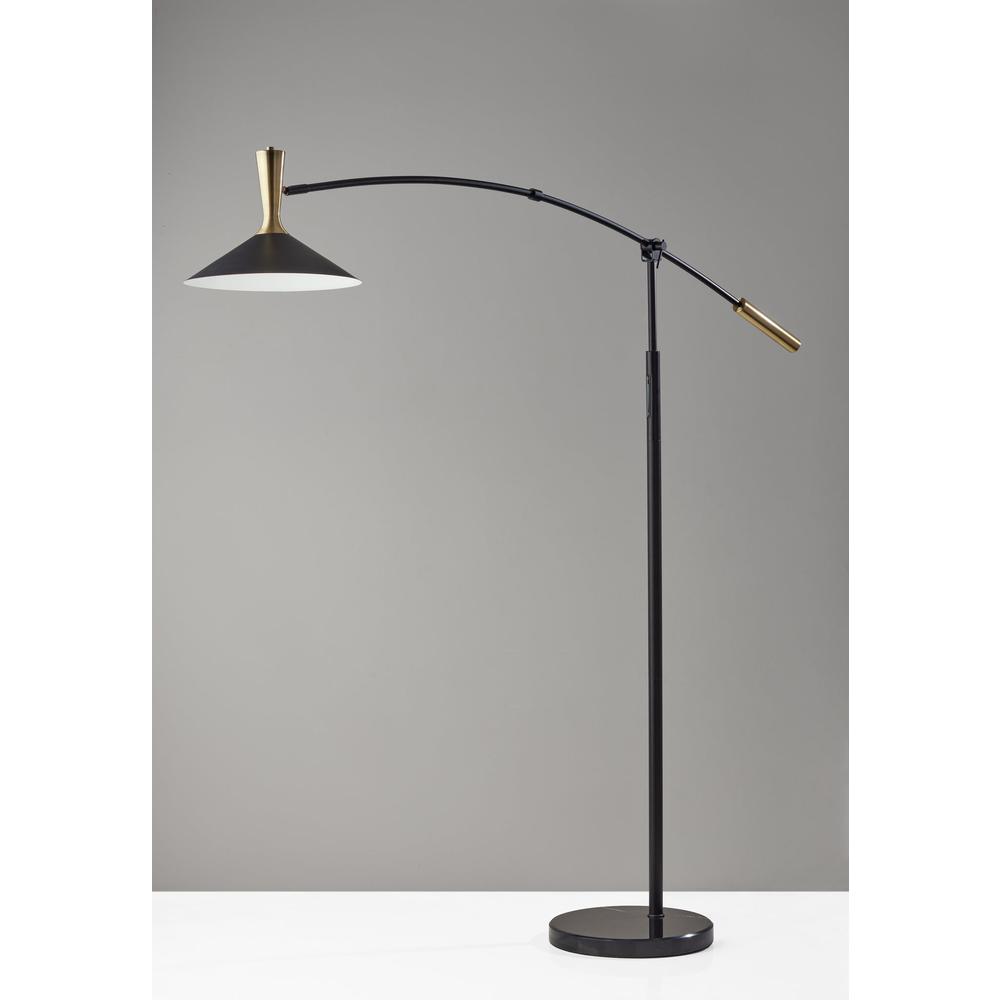 Bradley LED Arc Lamp w. Smart Switch