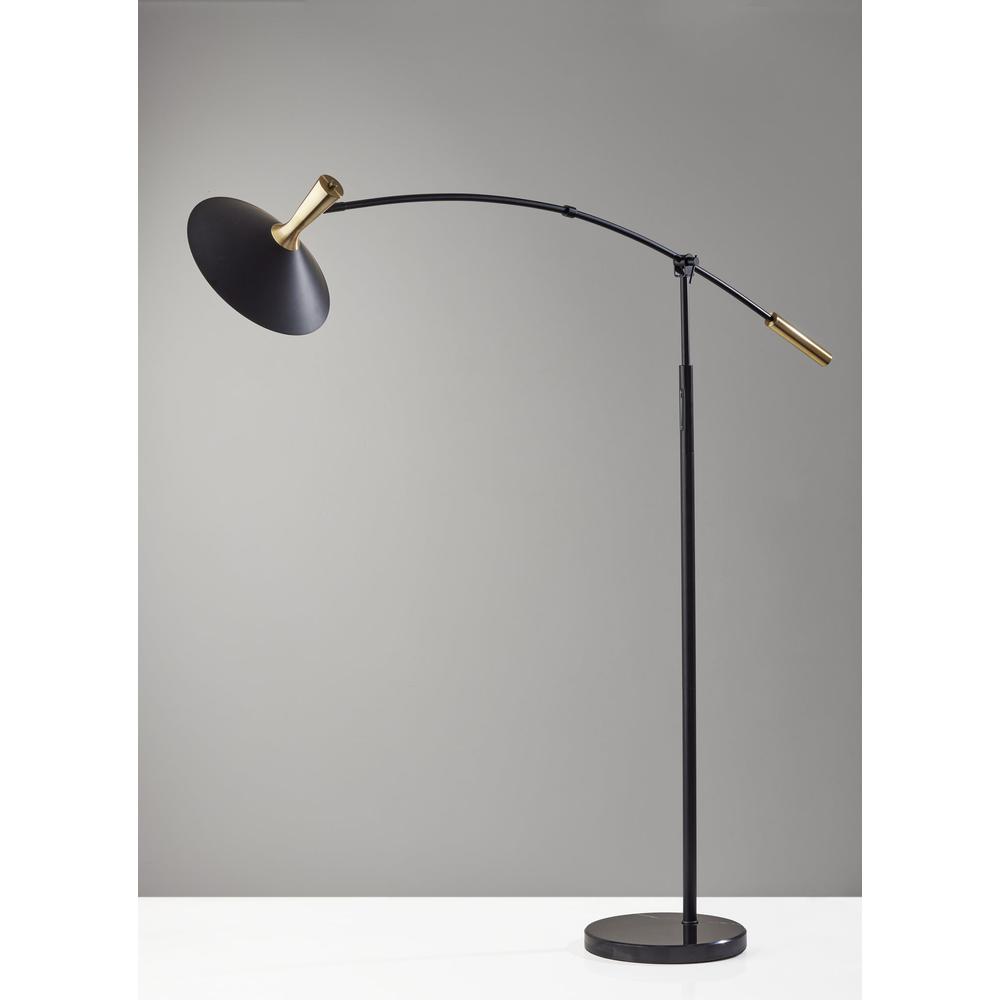 Bradley LED Arc Lamp w. Smart Switch