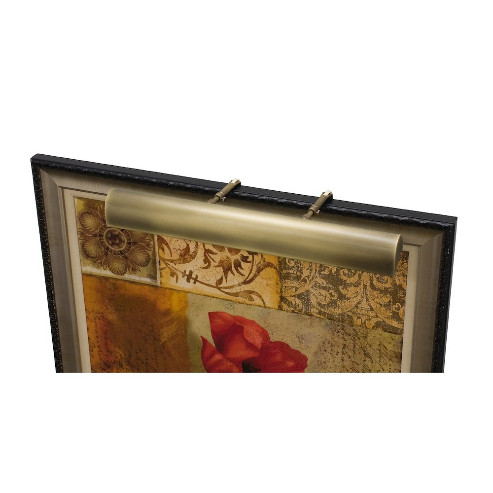 Traditional 24" Antique Brass CA Compliant Plug-In Picture Lights
