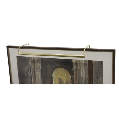 Slim-Line 21" Polished Brass Plug-In Picture Lights