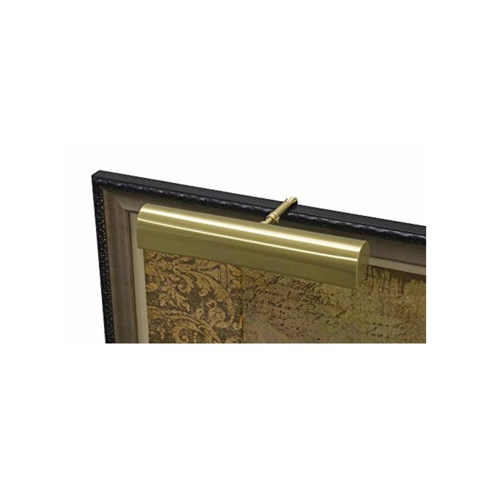 Traditional 18" Satin Brass CA Compliant Plug-In Picture Lights