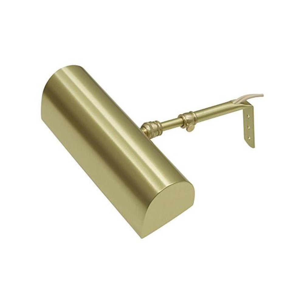 Traditional 8" Satin Brass CA Compliant Plug-In Picture Lights