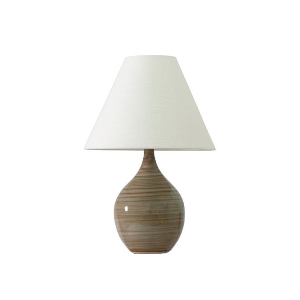Scatchard 19" Stoneware Accent Lamp in Tigers Eye