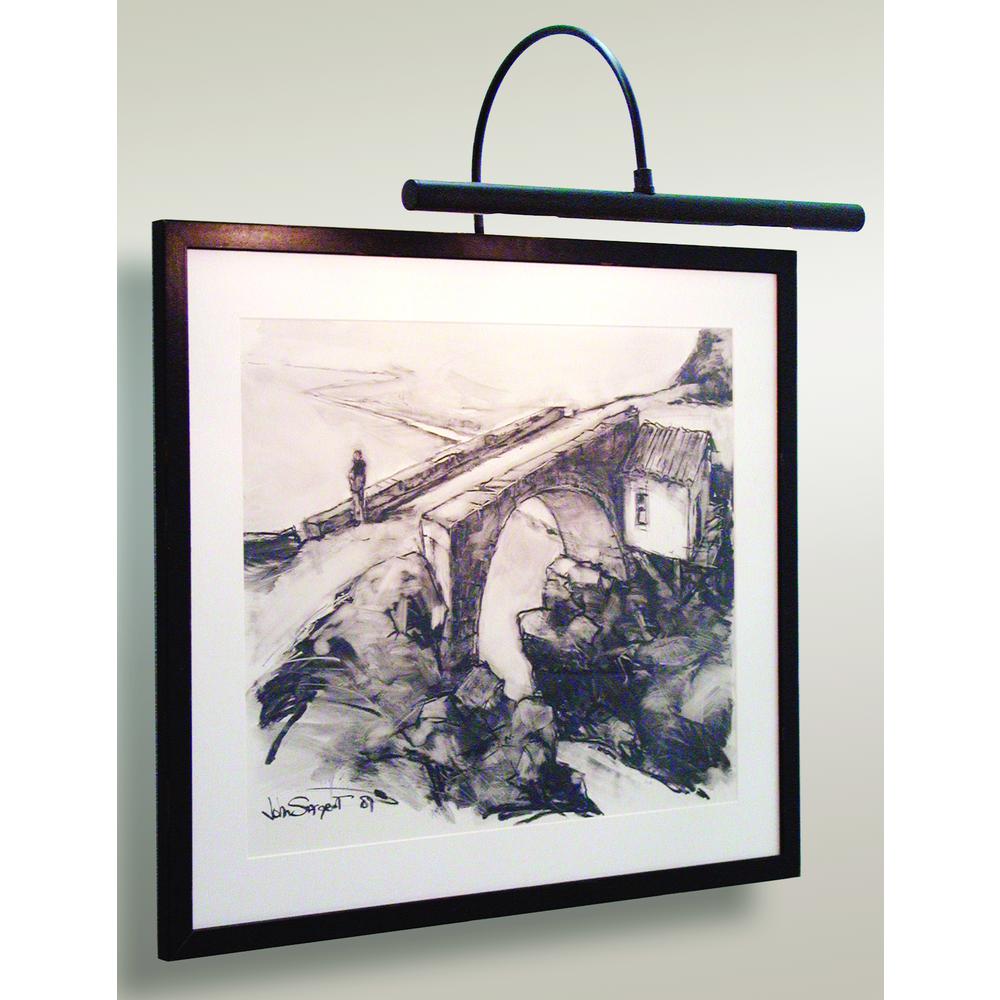 Advent Profile LED 16" Black Plug-In Picture Lights