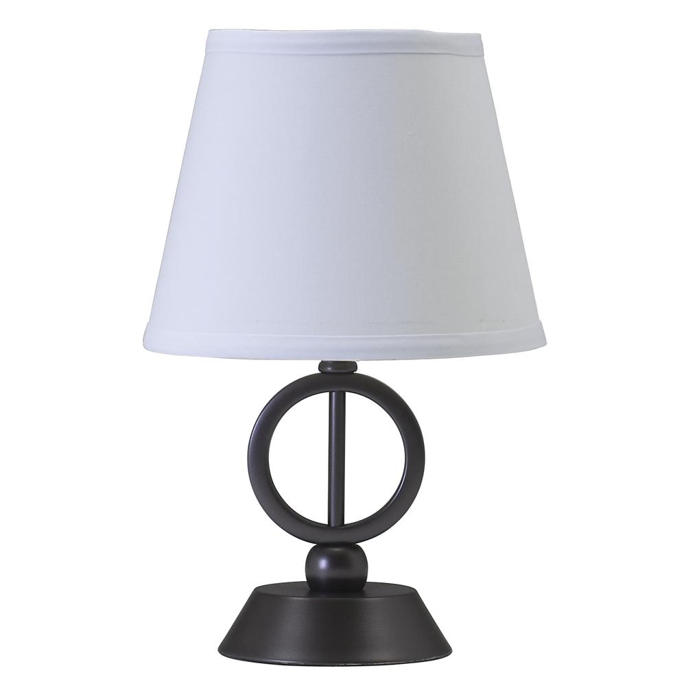 Coach 14" Oil Rubbed Bronze Table Lamps