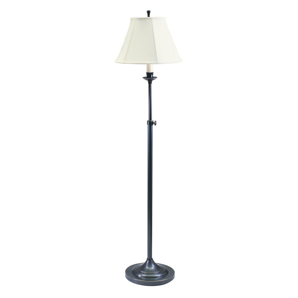 Club Adjustable Oil Rubbed Bronze Floor Lamps