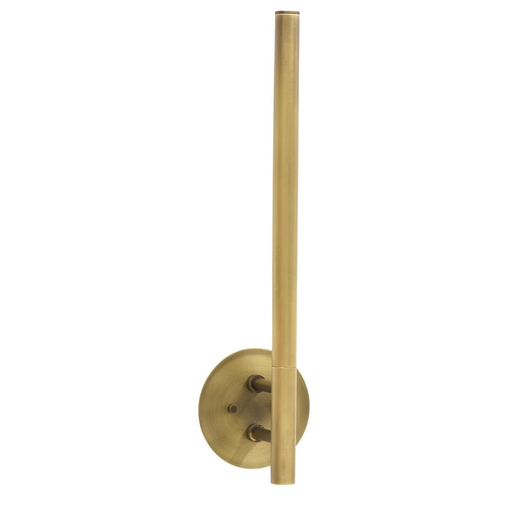 Direct Wire Slim-Line 19" LED Antique Brass ADA Wall Sconce