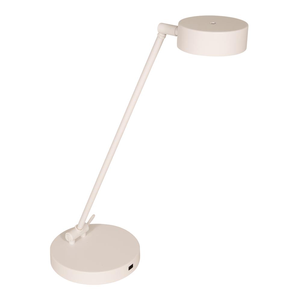 Generation adjustable LED table lamp in white