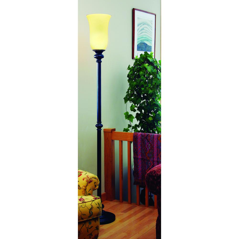 Newport 74.75" Floor Lamps Oil Rubbed Bronze