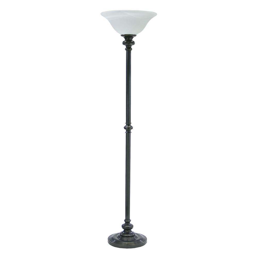 Newport 74.75" Floor Lamps Oil Rubbed Bronze
