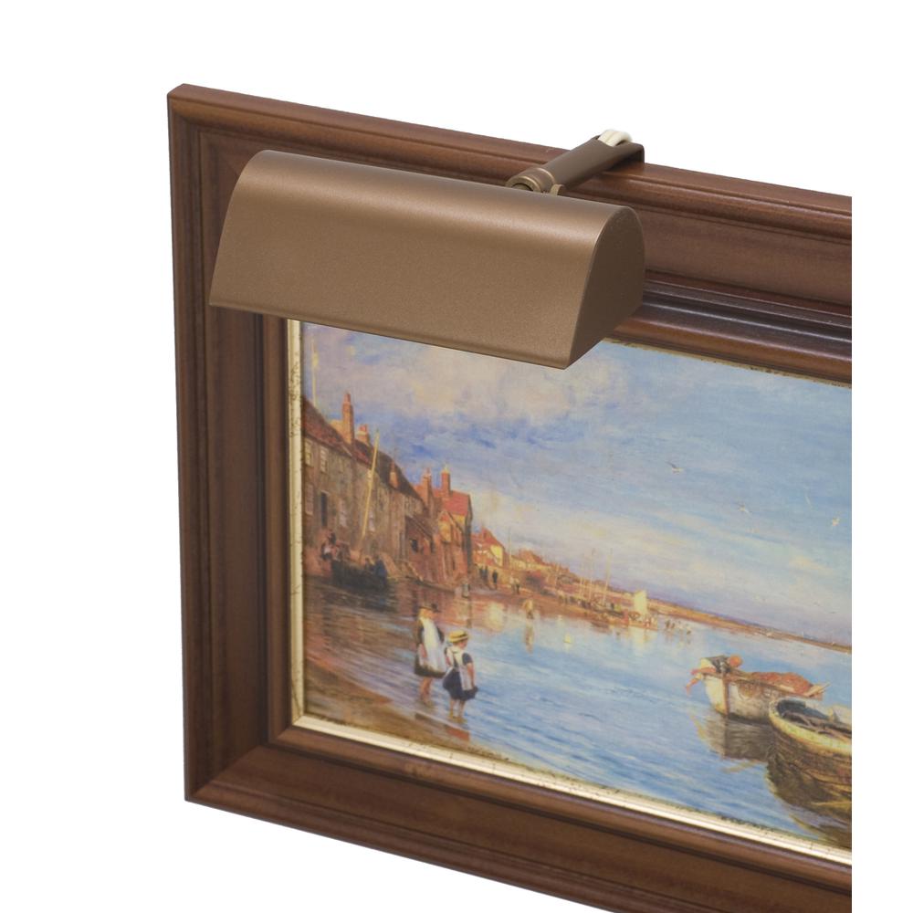 Traditional 5" Bronze Plug-In Picture Lights