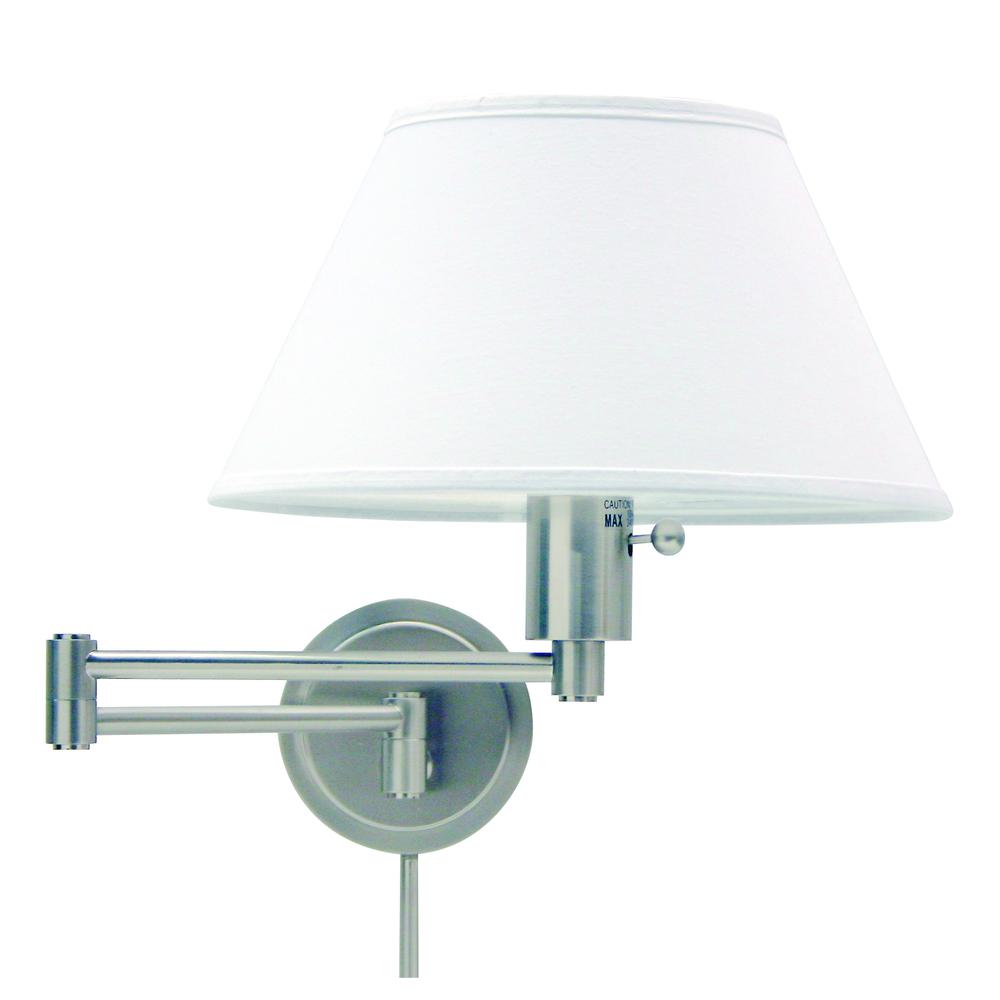 Home/Office Wall Swing Satin Nickel