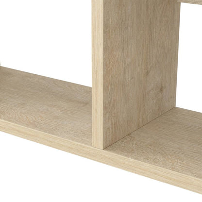 Oak Floating Wall-Mounted TV Stand for 75 Inch Flat Screens Durable Engineering