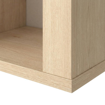 Beige Floating TV Stand for 75 Inch TVs – Wall Mounted Entertainment Center