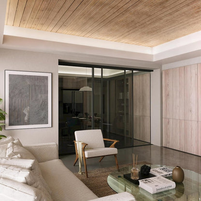 Glass Room Divider Panel and Partition Wall