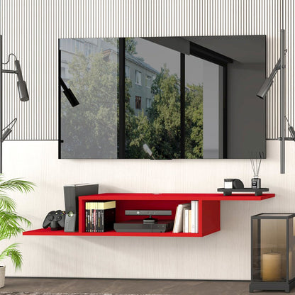 Floating TV Stand for Up to 65 Inch TVs – Wall Mounted Floating Shelf