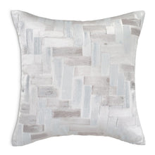 GLAMtastic Lexi 21" Square Pillow, Set of 2 - Spa