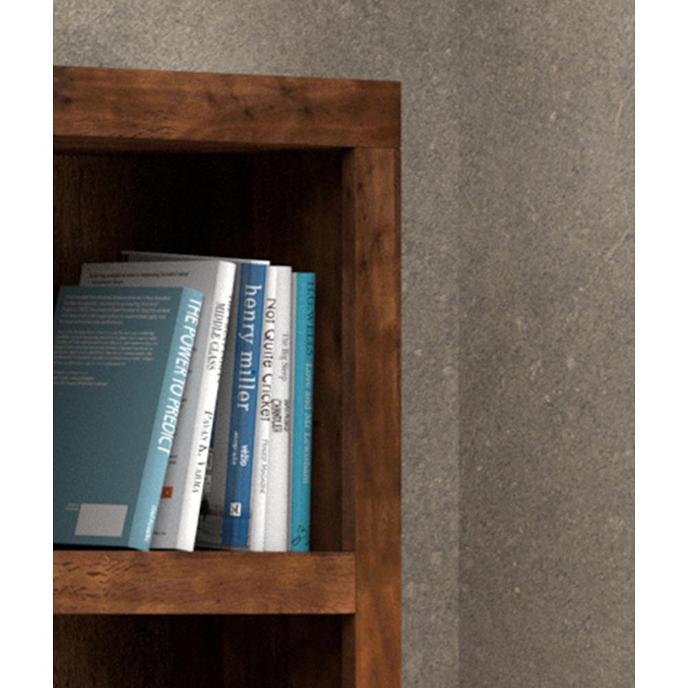 79 inch high Bookcase, Whiskey Finish