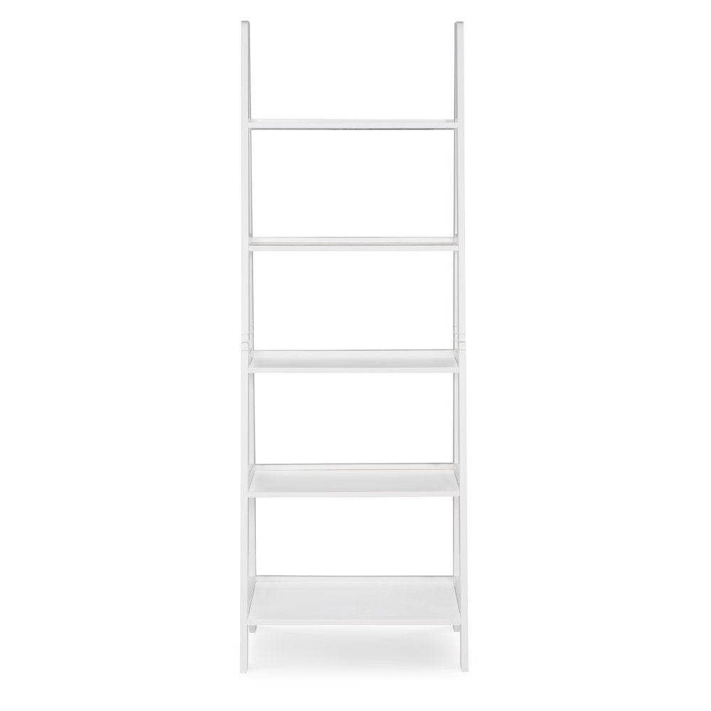 Acadia Ladder Bookshelf, White
