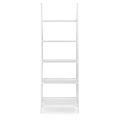 Acadia Ladder Bookshelf, White