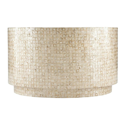 Gold and Ivory Coffee Table with Modern Design and Durable Construction